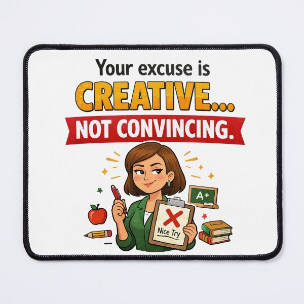 Item preview, Creative Not Convincing Funny Teacher designed and sold by CoolTShirtDesign.