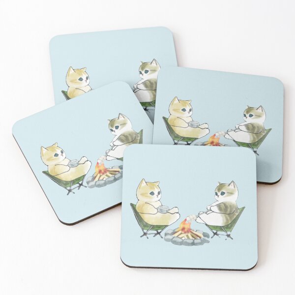 Item preview, Mofusand - Cats Camping Around a Fire designed and sold by penny555.