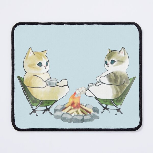 Item preview, Mofusand - Cats Camping Around a Fire designed and sold by penny555.