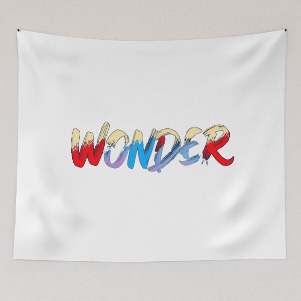 Item preview,  Wonder Colorful Brush Stroke - Artistic Typography designed and sold by A-M-G-Shop.