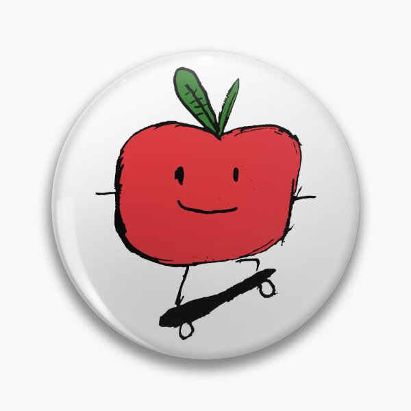 Artikelvorschau, Skateboarden Apfel entworfen und verkauft von Nice Little Drawings.