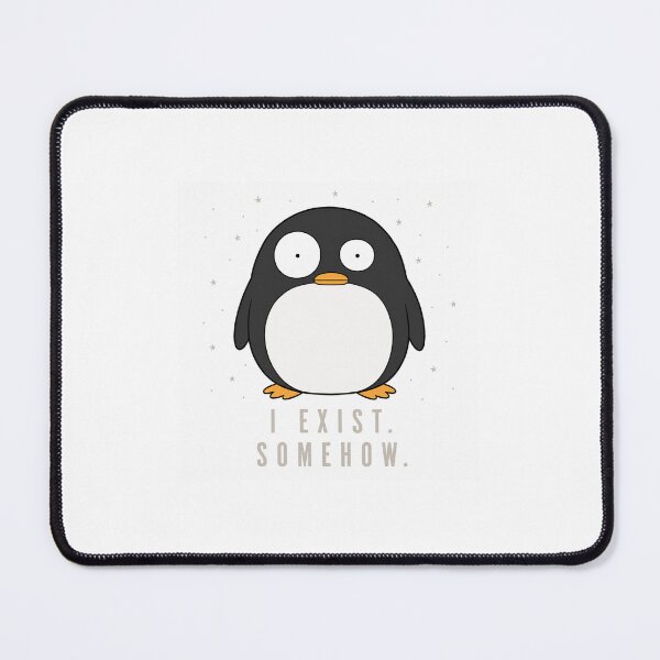 Item preview, Penguin Existential Sticker designed and sold by azv-stickers.