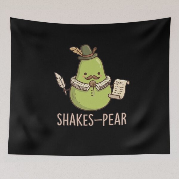 Item preview, Shakes-Pear Funny William Shakespeare Literary Pun designed and sold by TinyJoy Studio.
