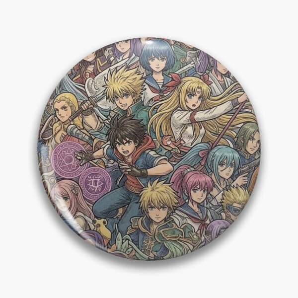 Item preview, Anime character pattern design designed and sold by snoWorkshop.
