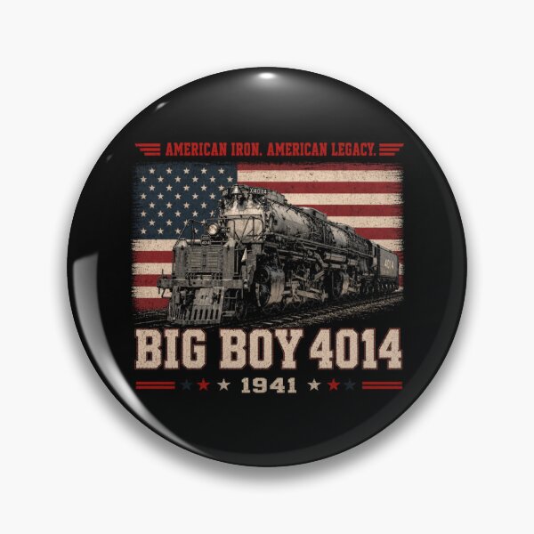Item preview, Big Boy 4014 Steam Locomotive American Iron Train Enthusiast designed and sold by Ali-printshop.