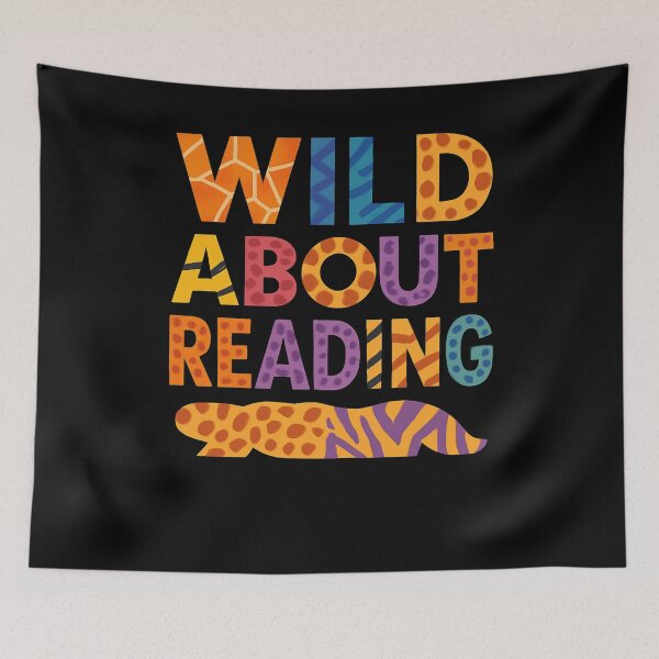 Item preview, Wild About Reading Safari Letters designed and sold by SiarheiYur.