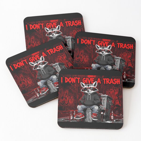 Item preview, Cool I Dont Give A Trash Raccoon Funny designed and sold by ART ATTACK ZONE.