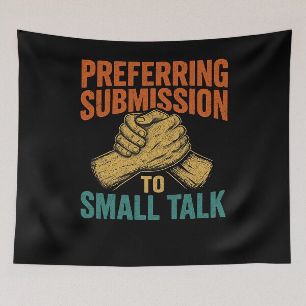Item preview, Preferring Submission To Small Talk designed and sold by SiarheiYur.