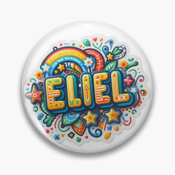 Item preview, Eliel Name Design – Modern Typography with Elegant Style designed and sold by Lellenatavarez.