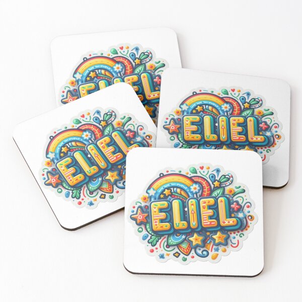 Item preview, Eliel Name Design – Modern Typography with Elegant Style designed and sold by Lellenatavarez.