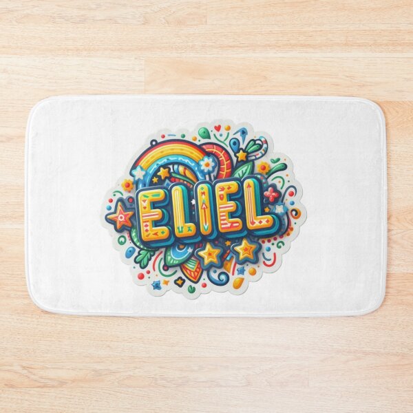 Item preview, Eliel Name Design – Modern Typography with Elegant Style designed and sold by Lellenatavarez.