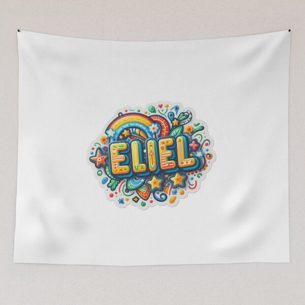 Item preview, Eliel Name Design – Modern Typography with Elegant Style designed and sold by Lellenatavarez.