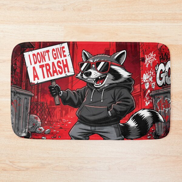Item preview, Day I Dont Give A Trash Raccoon Funny designed and sold by ART ATTACK ZONE.