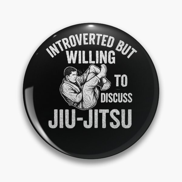 Item preview, Introverted But Willing To Discuss Jiu Jitsu designed and sold by SiarheiYur.