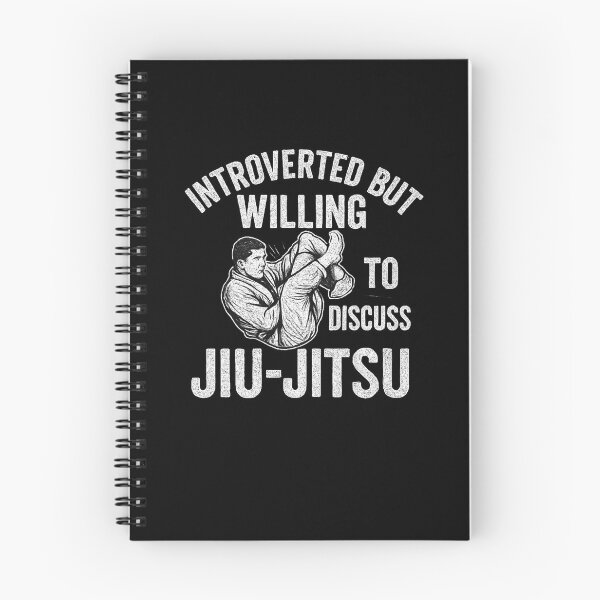 Item preview, Introverted But Willing To Discuss Jiu Jitsu designed and sold by SiarheiYur.