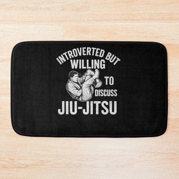 Item preview, Introverted But Willing To Discuss Jiu Jitsu designed and sold by SiarheiYur.
