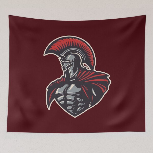 Item preview, Spartan Commander in Battle – Epic Ancient Greek Warrior Design designed and sold by MerlinWear.