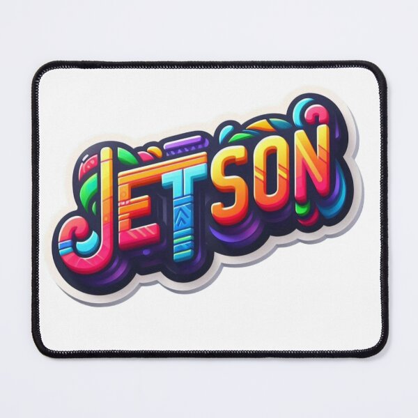 Item preview, Jetson Name Design – Futuristic Style with Bold Appeal designed and sold by Lellenatavarez.