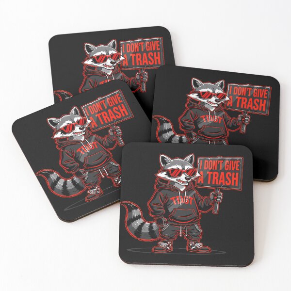 Item preview, Night I Dont Give A Trash Raccoon Funny designed and sold by ART ATTACK ZONE.