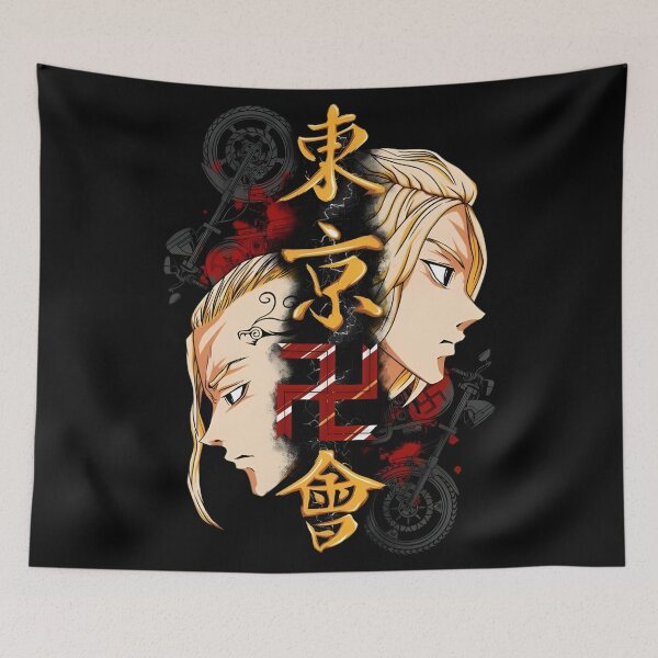 Item preview, Mikey & Draken designed and sold by ANIME HEAT.