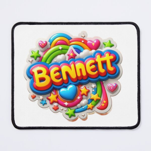 Item preview, Bennett Name Design – Classic Style with Timeless Appeal designed and sold by Lellenatavarez.