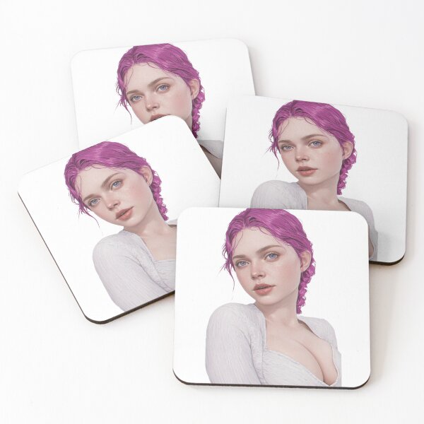 Item preview, Cute pink hair designed and sold by kwinchi.
