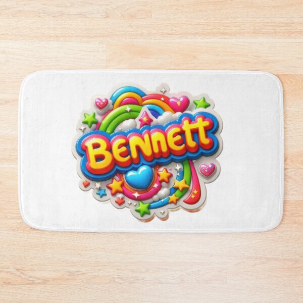 Item preview, Bennett Name Design – Classic Style with Timeless Appeal designed and sold by Lellenatavarez.