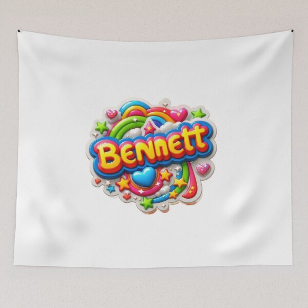 Item preview, Bennett Name Design – Classic Style with Timeless Appeal designed and sold by Lellenatavarez.