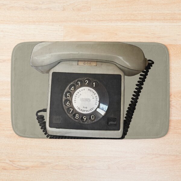 Item preview, Old East German telephone with rotary dial designed and sold by suekieper.