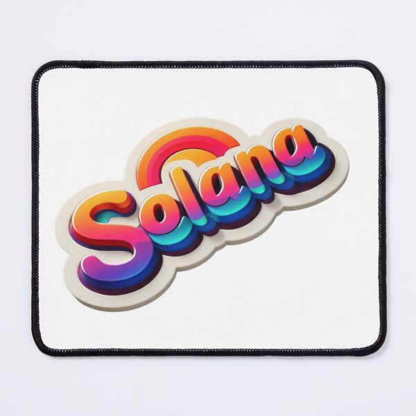 Item preview, Solana Name Design – Modern Aesthetic with Radiant Appeal designed and sold by Lellenatavarez.