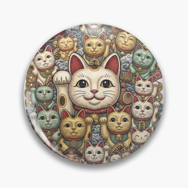 Aperçu de l'œuvre Figurine japonaise – maneki neko créée et vendue par snoWorkshop.