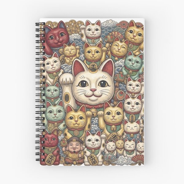 Item preview, Japanese figurine – maneki neko designed and sold by snoWorkshop.