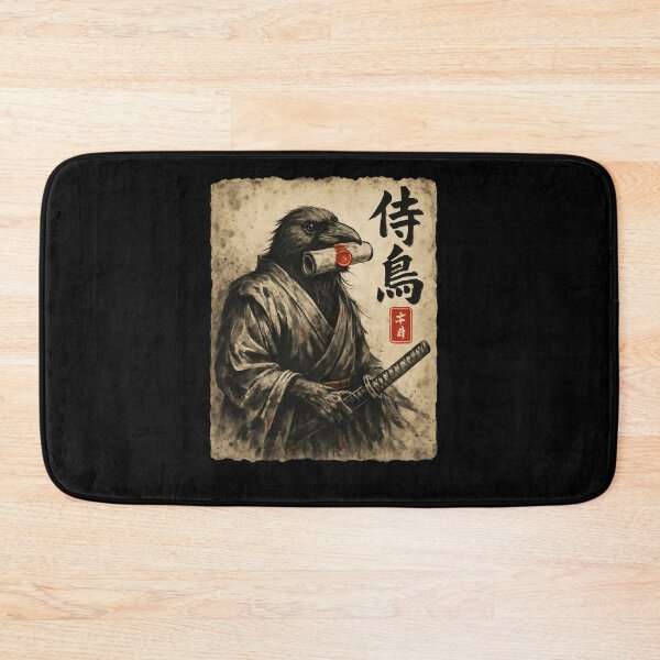 Item preview, Samurai Raven Scroll Bearer designed and sold by SiarheiYur.