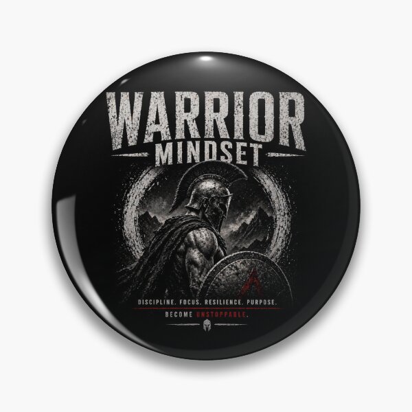 Item preview, Warrior Mindset designed and sold by Midnight Mood.
