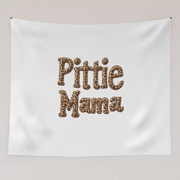 Item preview,  Pittie Mama Leopard Bubble design  designed and sold by My Pitbull Place.