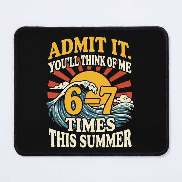 Item preview, Admit It You'll Think of Me 6 7 Times This Summer Teacher designed and sold by Ali-printshop.