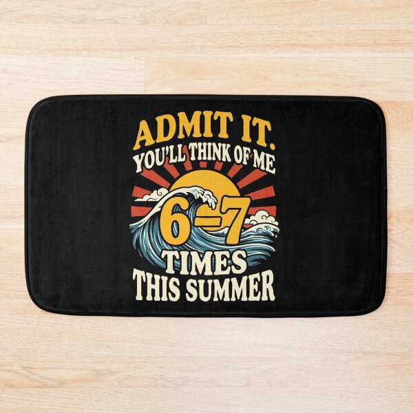 Item preview, Admit It You'll Think of Me 6 7 Times This Summer Teacher designed and sold by Ali-printshop.