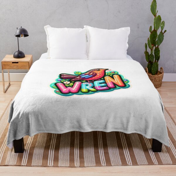 Item preview, Wren Name Design – Nature Inspired Style with Elegant Appeal designed and sold by Lellenatavarez.