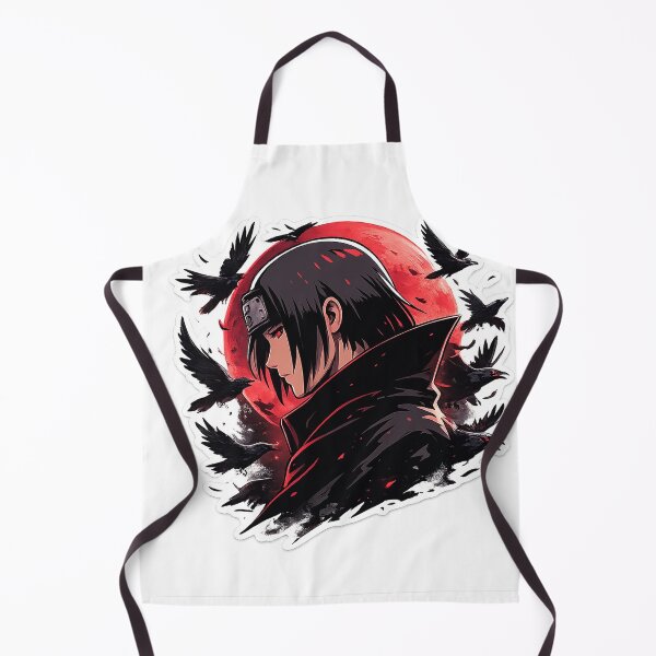 Item preview, Dark Shinobi with Crows – Red Moon Anime Aesthetic designed and sold by ustylelab.