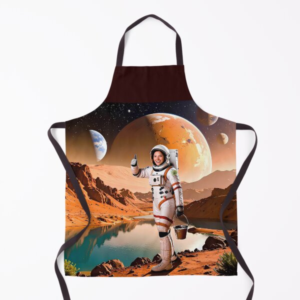Item preview, Astronaut with water in Mars designed and sold by Creative Visualize.