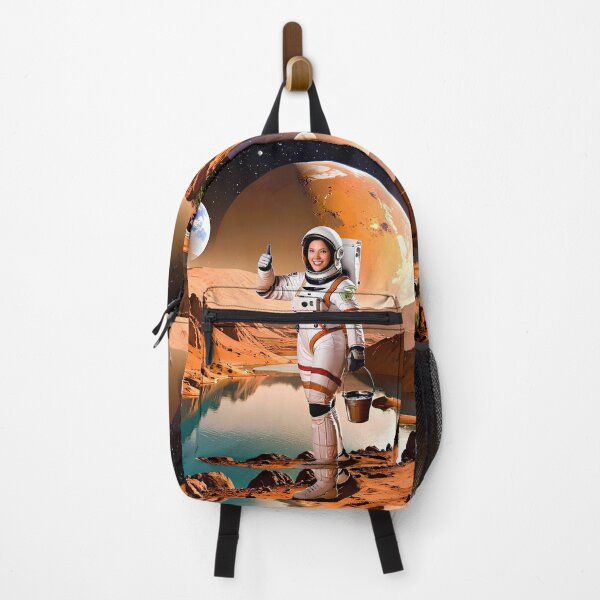 Item preview, Astronaut with water in Mars designed and sold by Creative Visualize.