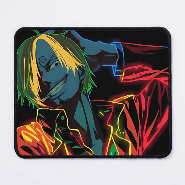 Item preview, Sanji | Neon Chef Fighter Glow – Anime Inspired Flame Kick Warrior Art designed and sold by Dyan4.