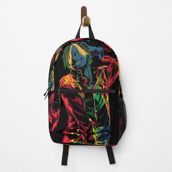 Item preview, Sanji | Neon Chef Fighter Glow – Anime Inspired Flame Kick Warrior Art designed and sold by Dyan4.