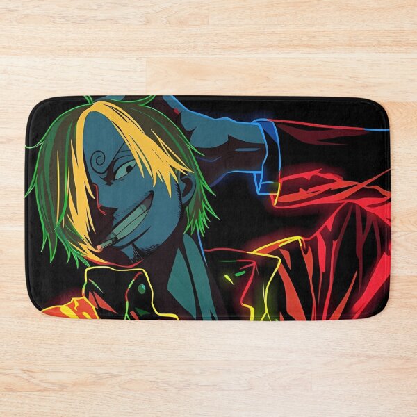 Item preview, Sanji | Neon Chef Fighter Glow – Anime Inspired Flame Kick Warrior Art designed and sold by Dyan4.