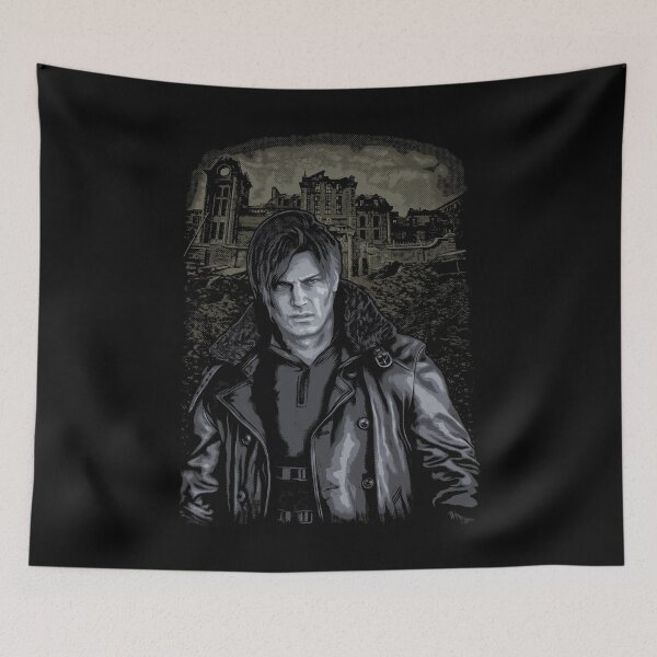 Item preview, RPD Raccoon City Resident Evil 9 Requiem Leon Kennedy designed and sold by Power Up Prints.