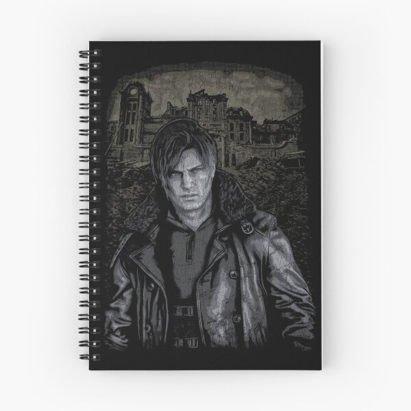Aperçu de l'œuvre RPD Raccoon City Resident Evil 9 Requiem Leon Kennedy en détresse créée et vendue par Power Up Prints.