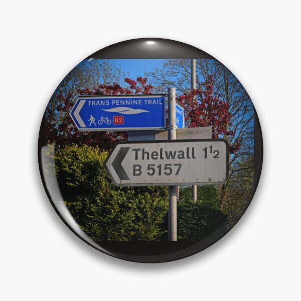 Item preview, Thelwall and Trans Pennine Trail sign designed and sold by Local gifts from HotpixUK .