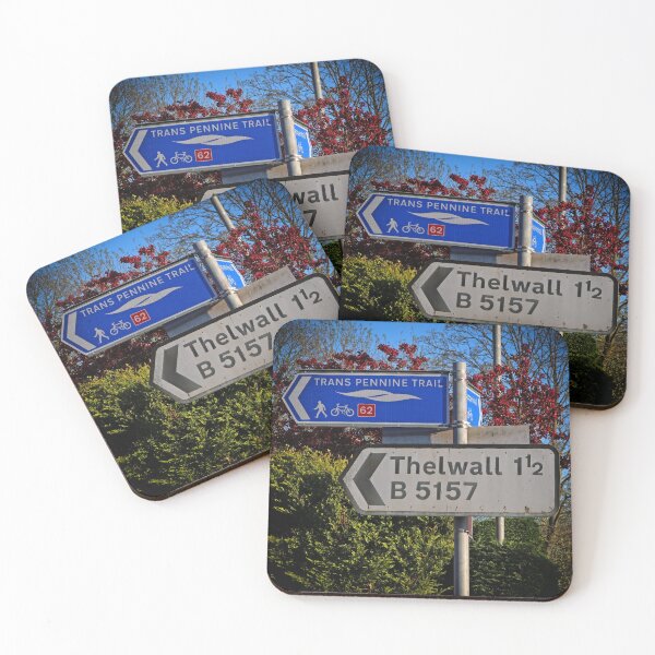 Item preview, Thelwall and Trans Pennine Trail sign designed and sold by Local gifts from HotpixUK .