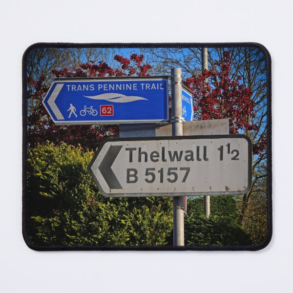 Item preview, Thelwall and Trans Pennine Trail sign designed and sold by Local gifts from HotpixUK .