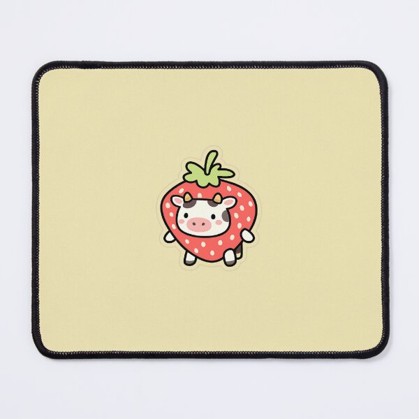 Item preview, STICKER STRAWBERRY COW designed and sold by CROFTARTS.